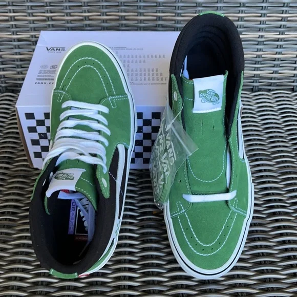 Vans Skate Sk8-Hi Juniper/Black MENS - Picture 13 of 16